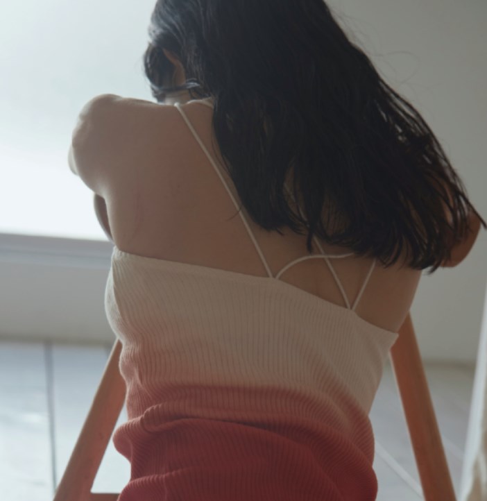 HIKARI underwear リブブラキャミソール