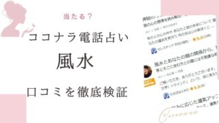 ココナラ電話占い 風水
